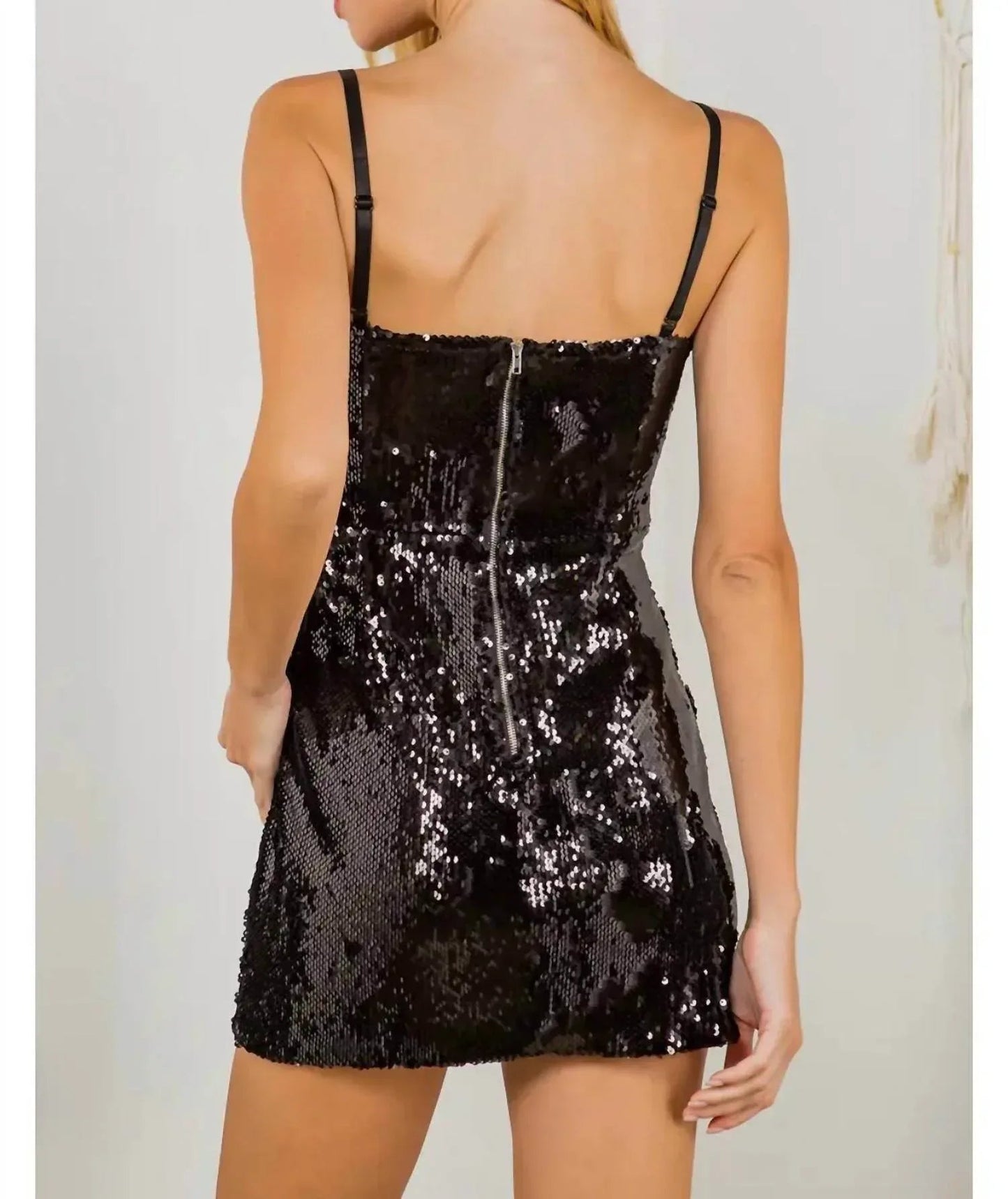 The Esme Sequin Mini Dress