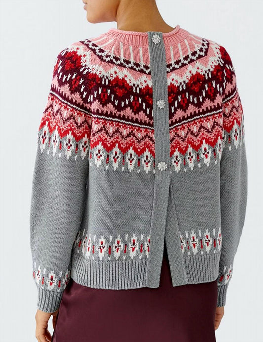 Fair Isle Sweater Top