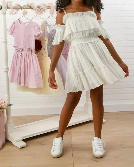 Mädchenkleid Avery mit Rüschen