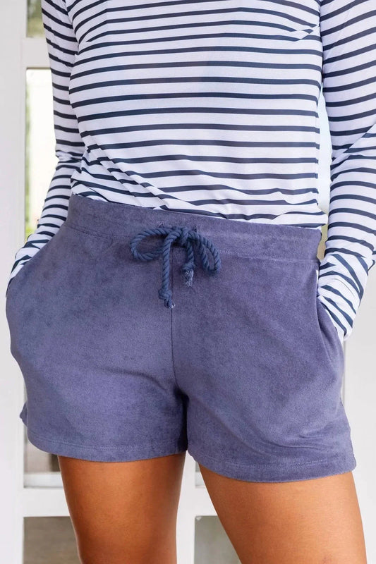 Frottee-Bermudashorts