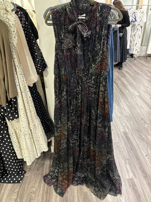 Women's Sleeveless Tie Collar Dress