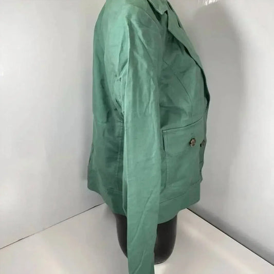 Women's Patch Pockets Cropped Jacket
