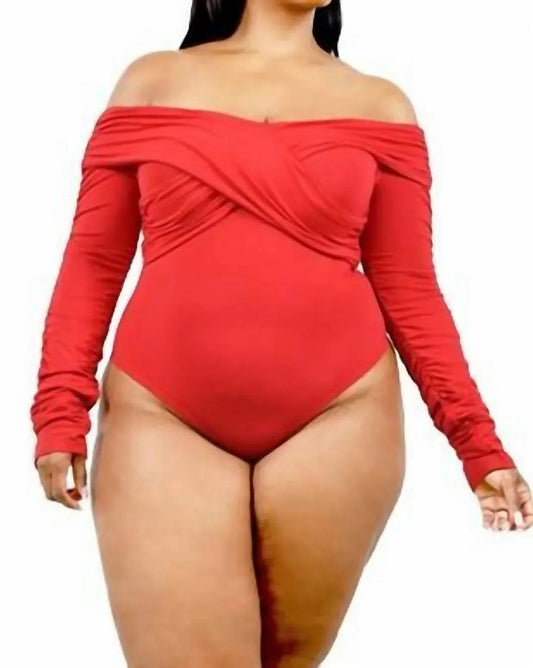Confidence Off-shoulder Bodysuit