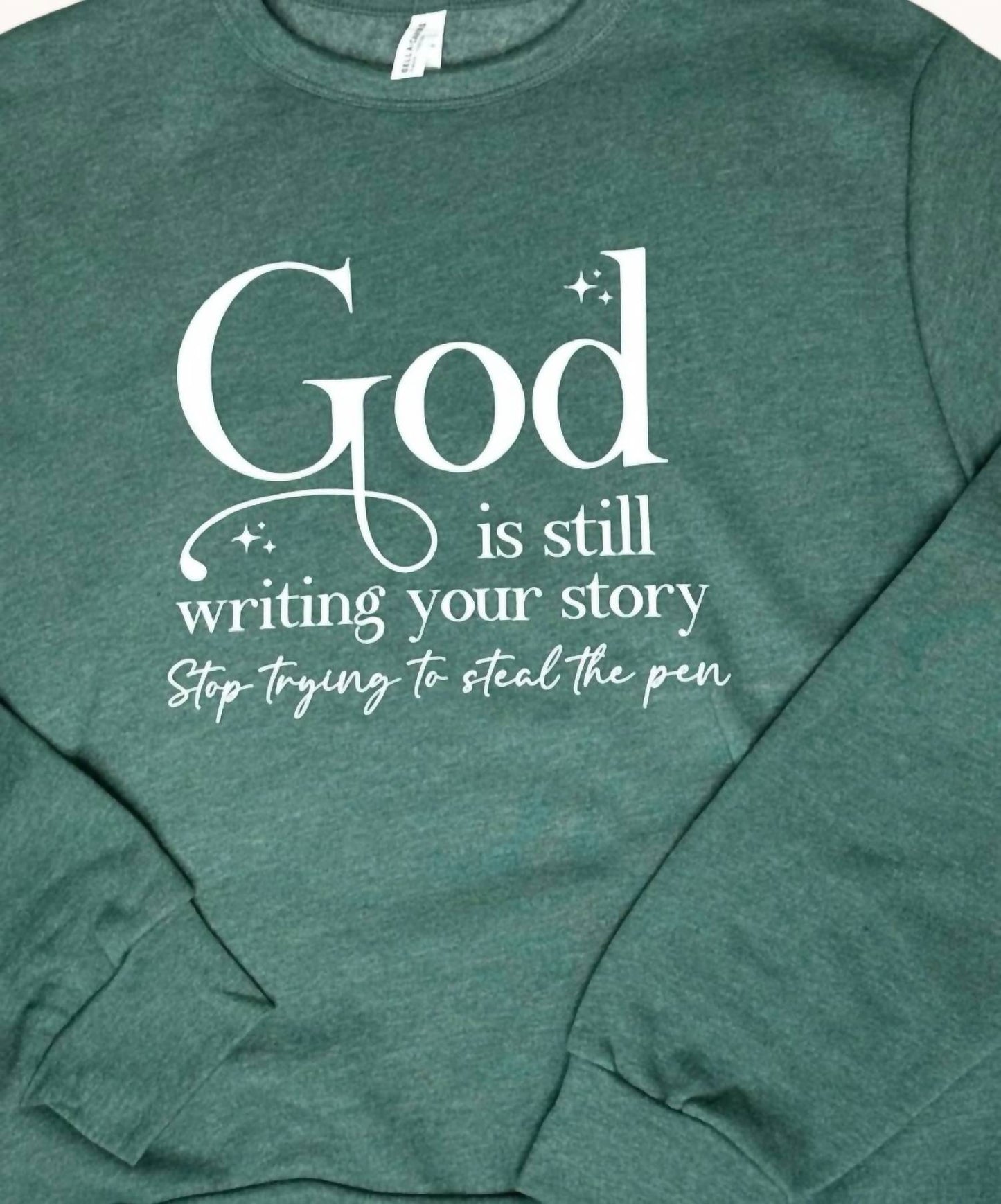 Women's God Is Still Writing Sweater