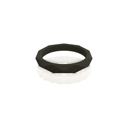 Women's Stackable Silicone Wedding Ring Set