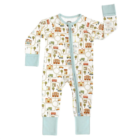 Baby's Pajama Convertible Footie Romper
