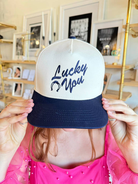 Women's Lucky You Trucker Hat