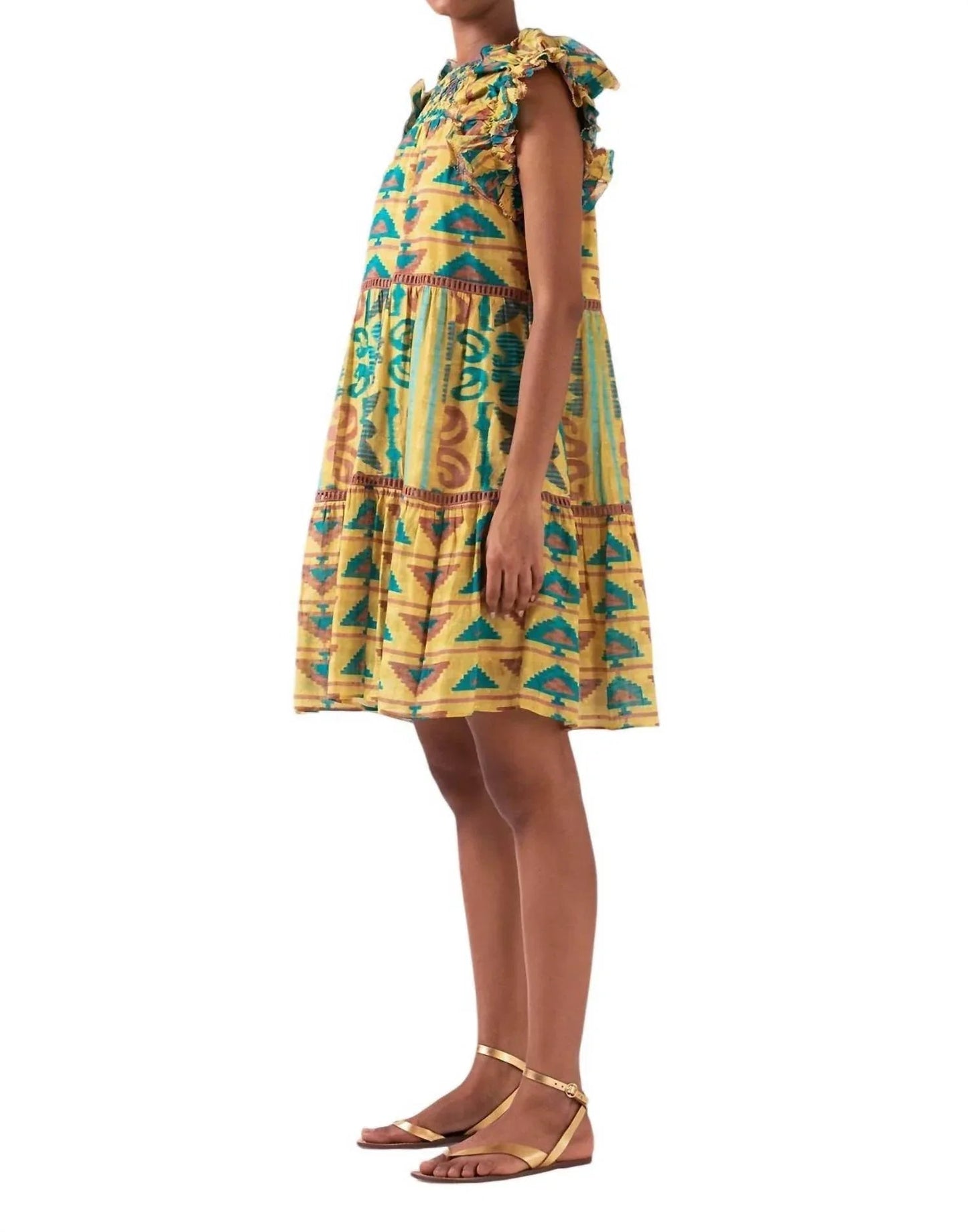 OLGA MINI TIERED DRESS