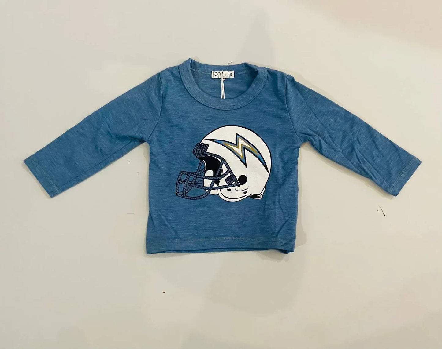 Jungen Langarmshirt „Denim Helmet Bolt“