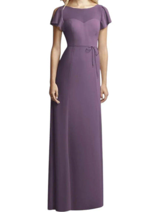 Flutter Sleeve Illusion Dress