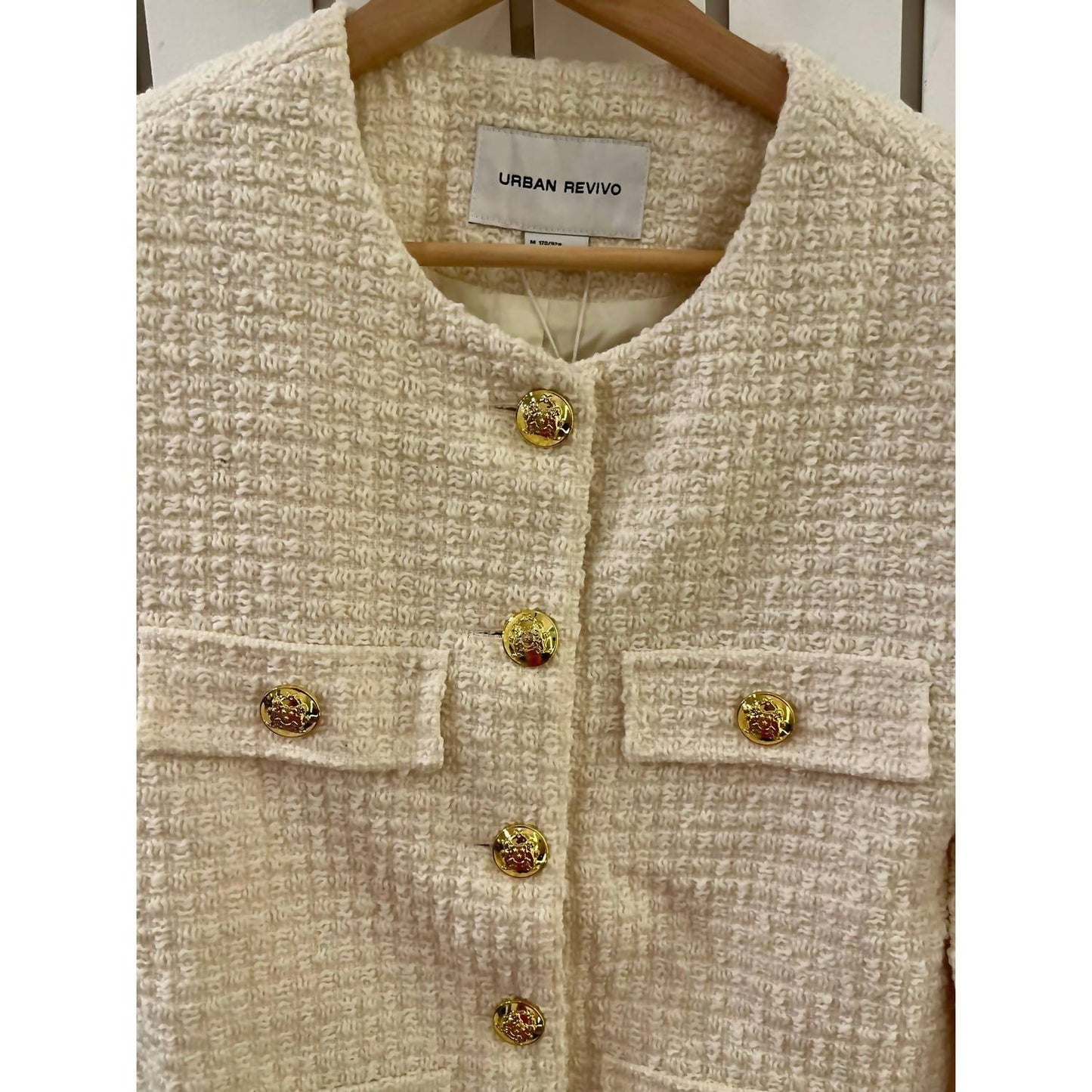Tweedjacke mit mehreren Taschen