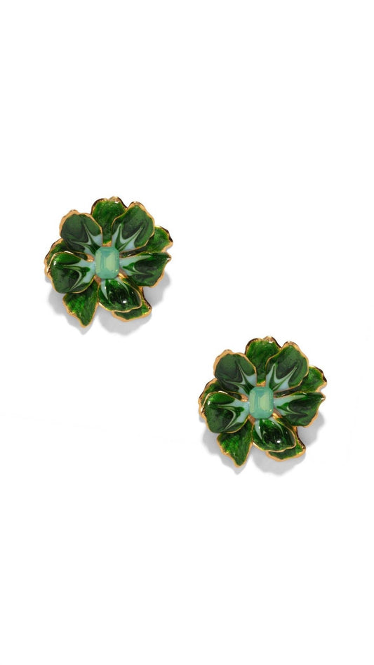 Women's Small Spruce Jewel Box Earring
