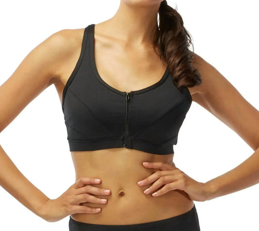 Barbados D-cup Pure Racer Back Zip Front Underwire Bikini Top
