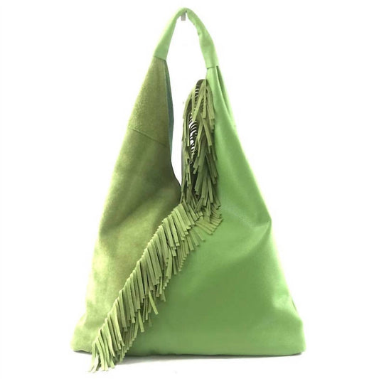Women's Giselle Suede Boho Fringe Bag