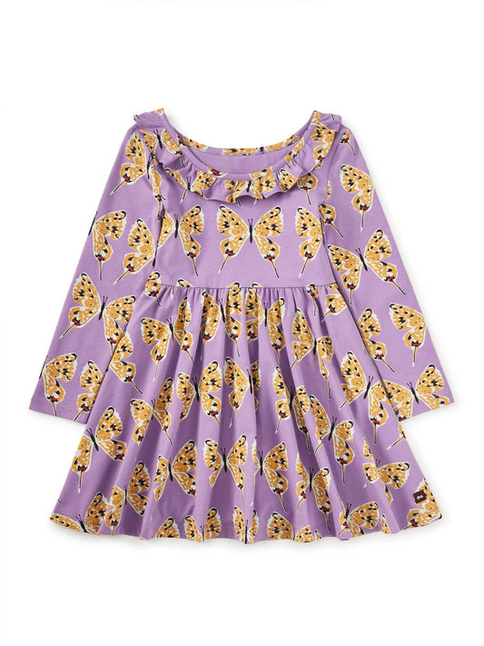 Mädchen-Ballett-Kleid mit Rüschenkragen