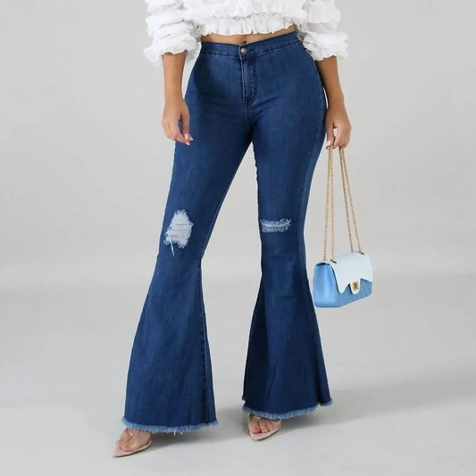 Back To My Roots Flare Jeans - Plus