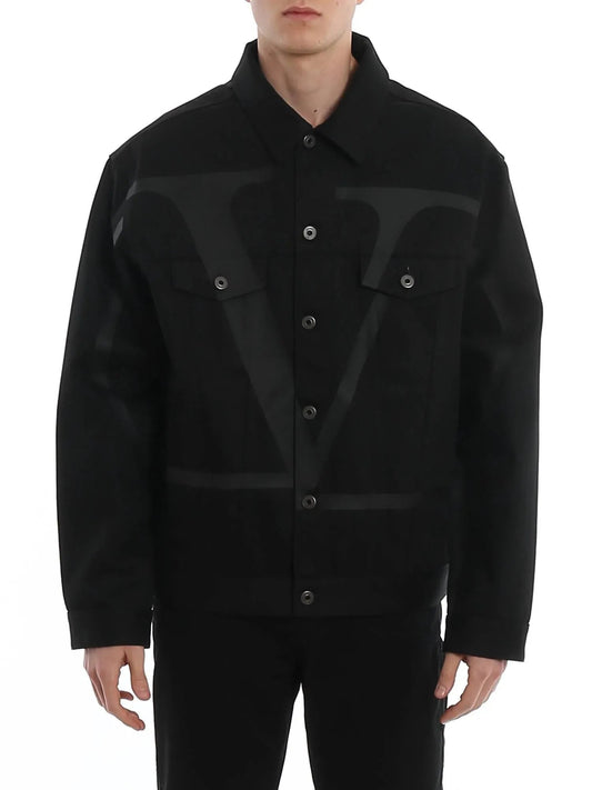 Unisex - Vlogo Jeansjacke
