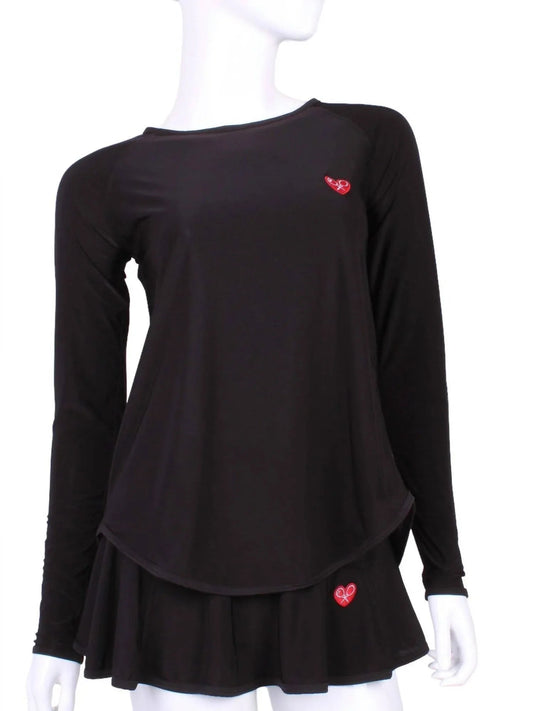 Women's Tie Back Long Sleeve Tee