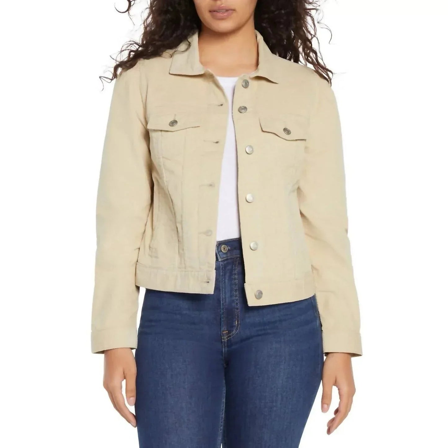 Puff Sleeve Corduroy Jacket