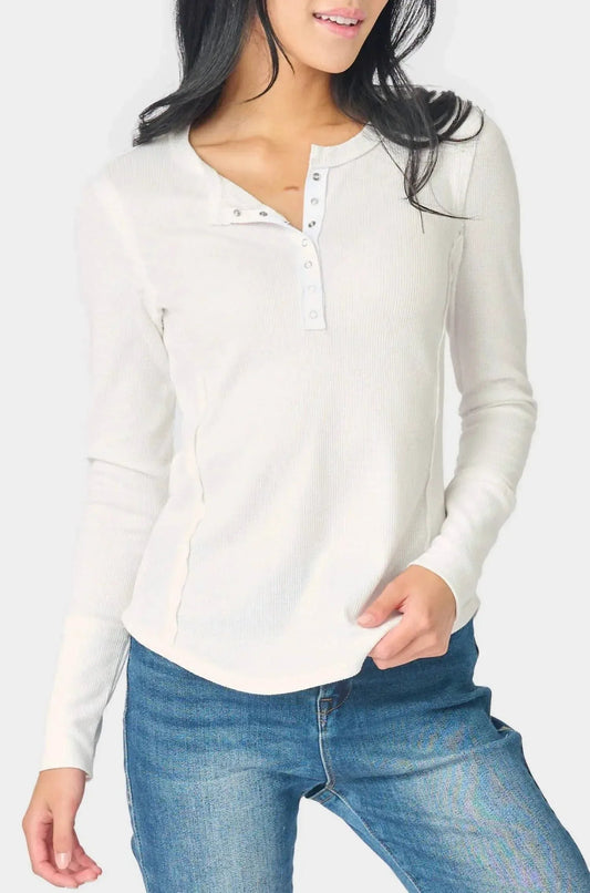 Thermo-Langarmshirt Henley