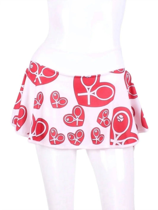 Women's Limited Random Heart Love Skirt