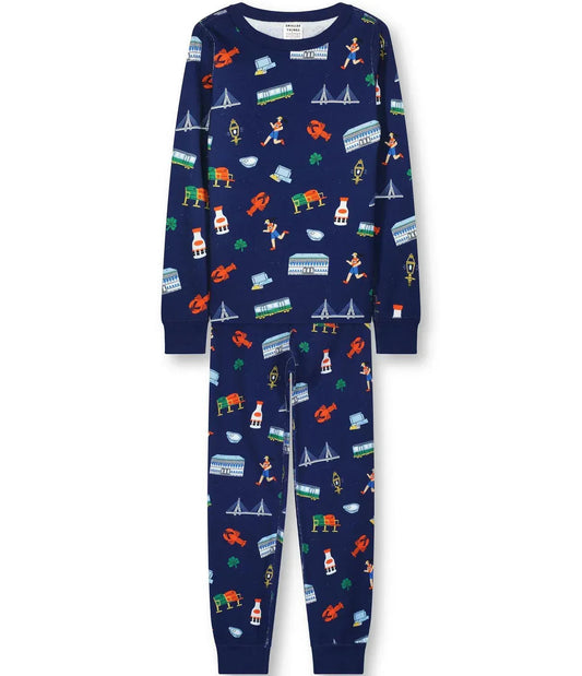 Boys' Goodnight Boston Pajama Set