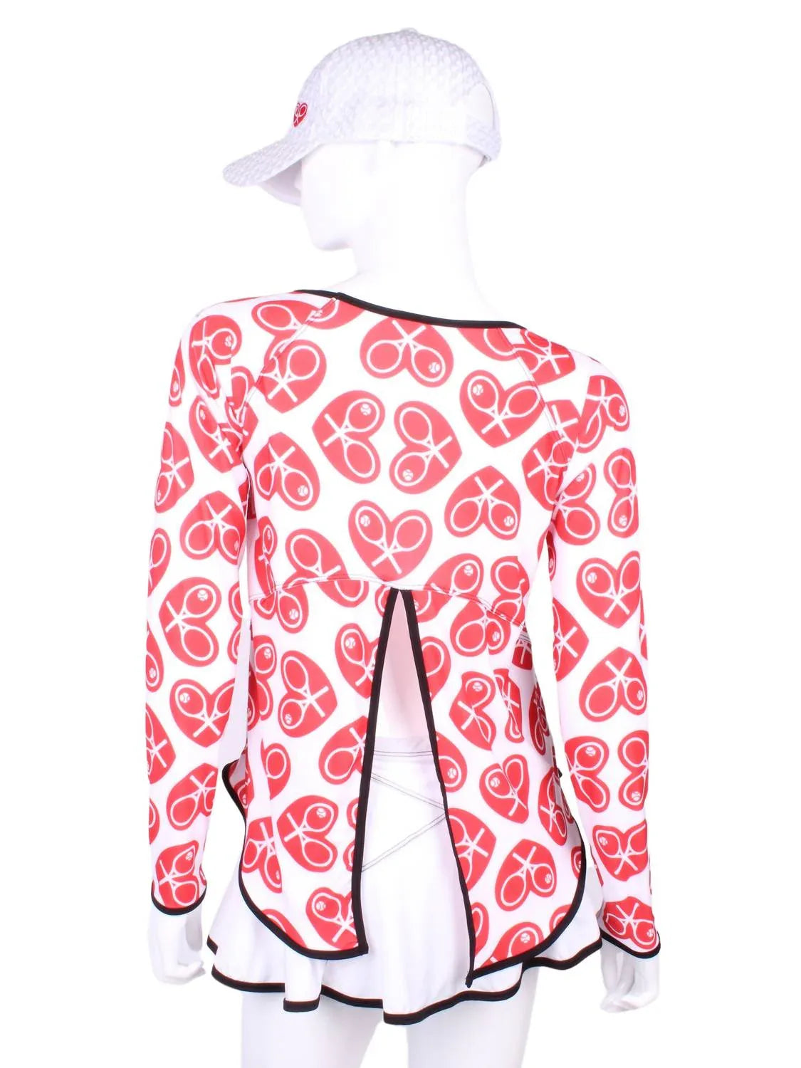 Women's Tie Back Long Sleeve Tennis Tee