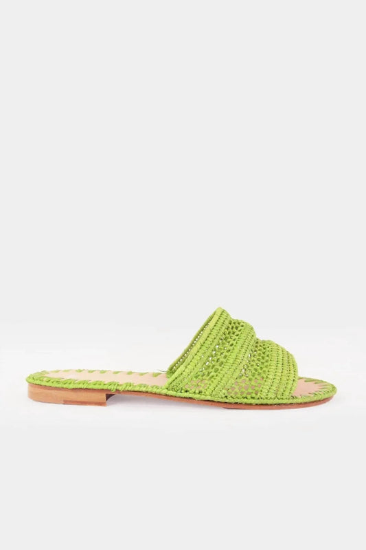 Women's Raffia Flat Sandal