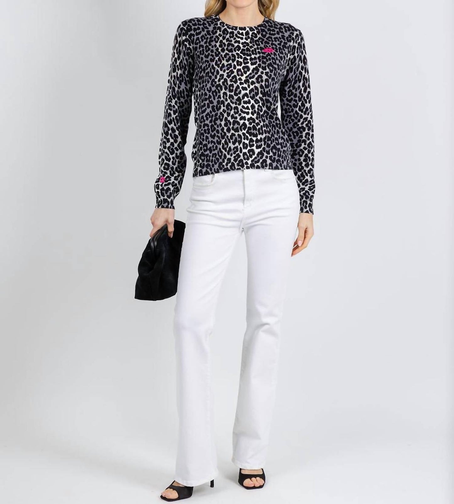 Lydia Leopard Crew Sweater