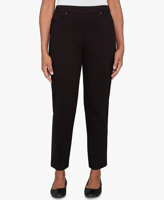 Barcelona Stretch Ponte Knit Average Length Pants