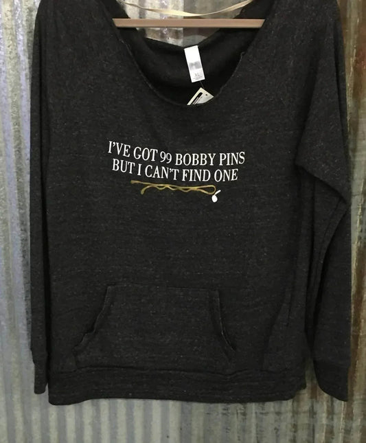 Women's 99 Bobby Pins Off The Shoulder Top