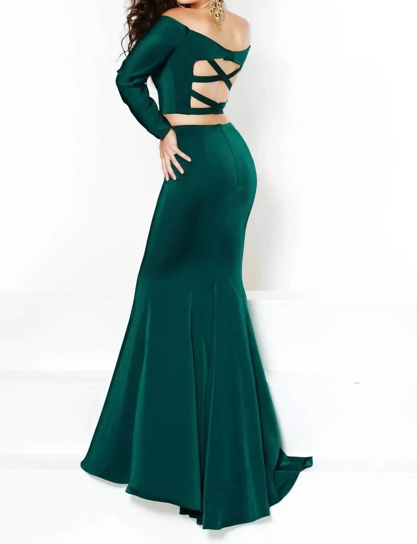 Off The Shoulder Prom Dress