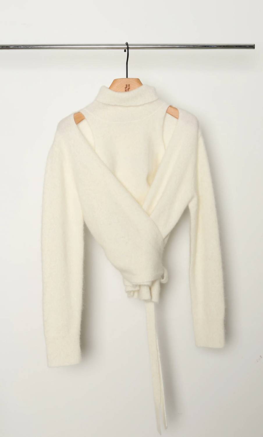Michelle Crossed V-neck Sweater