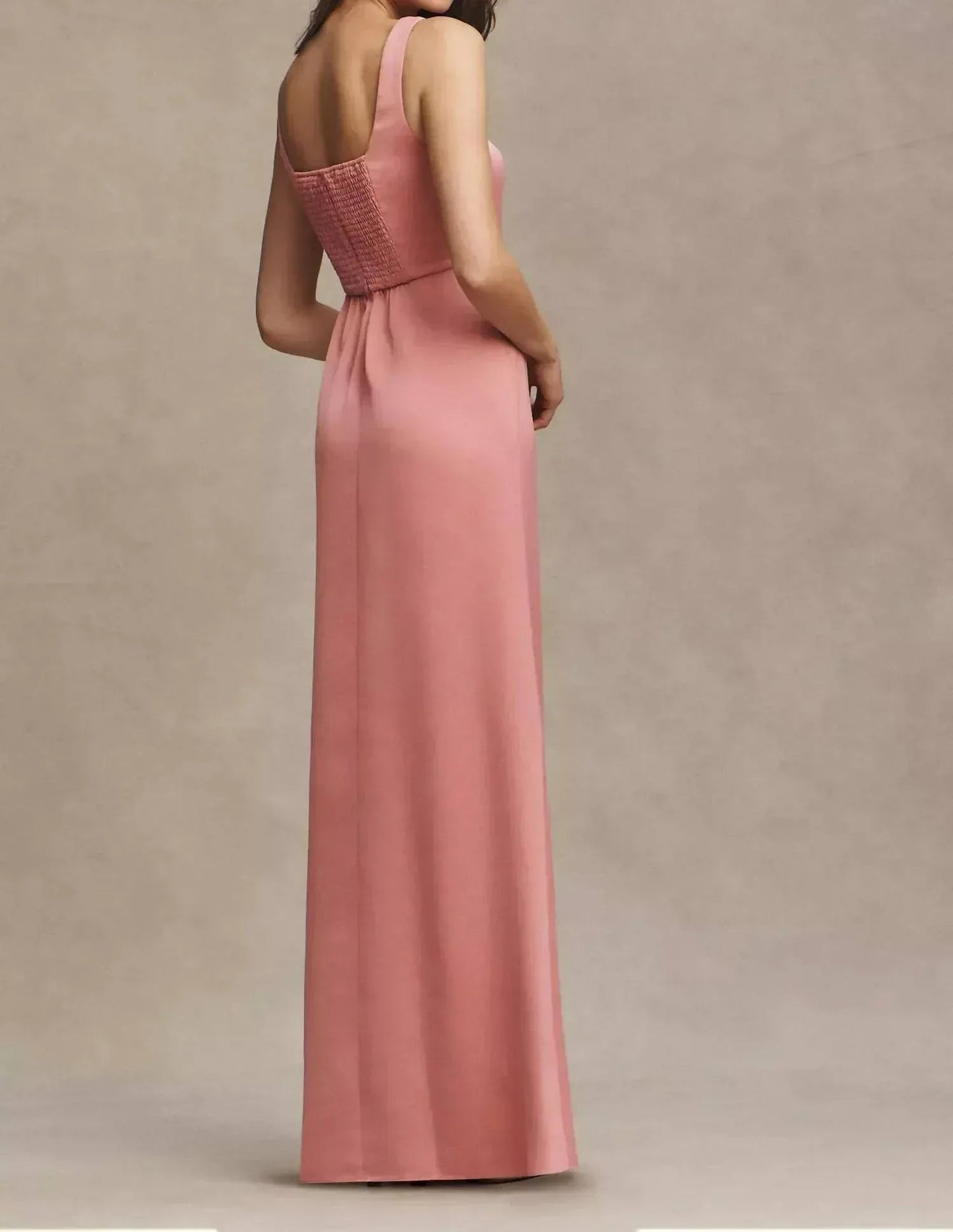 Sophia Satin Maxi Dress