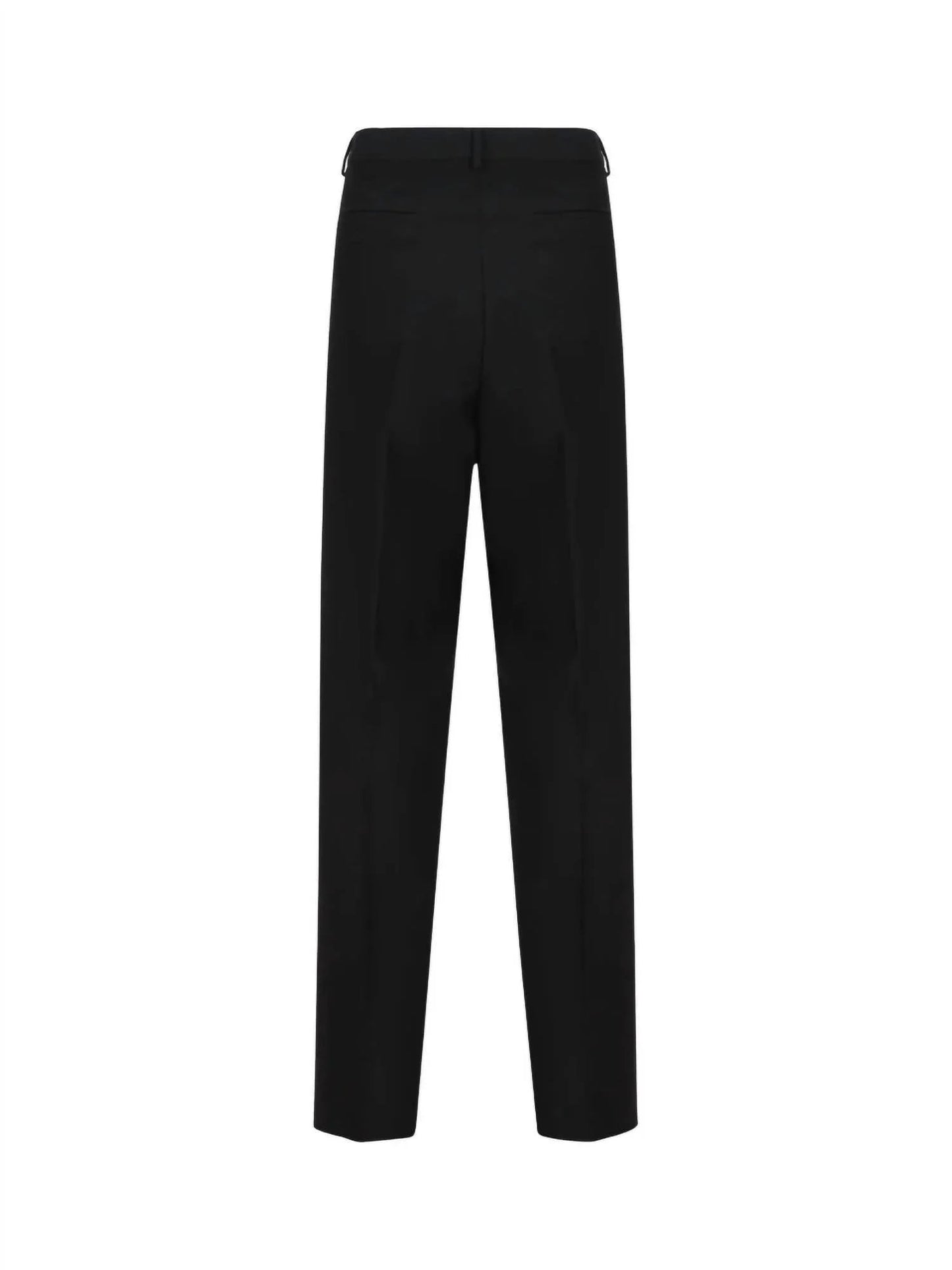 Men's High Waist Tailored Pants