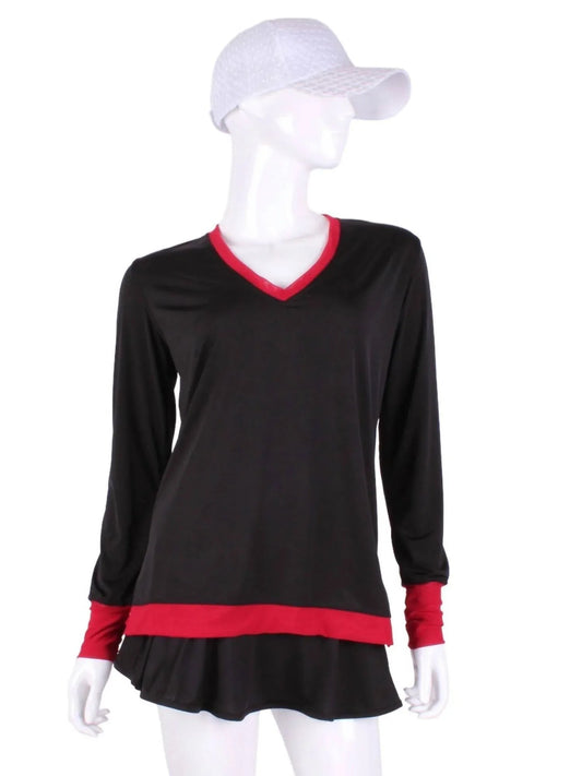 Women's Long Sleeve Very Vee Tee