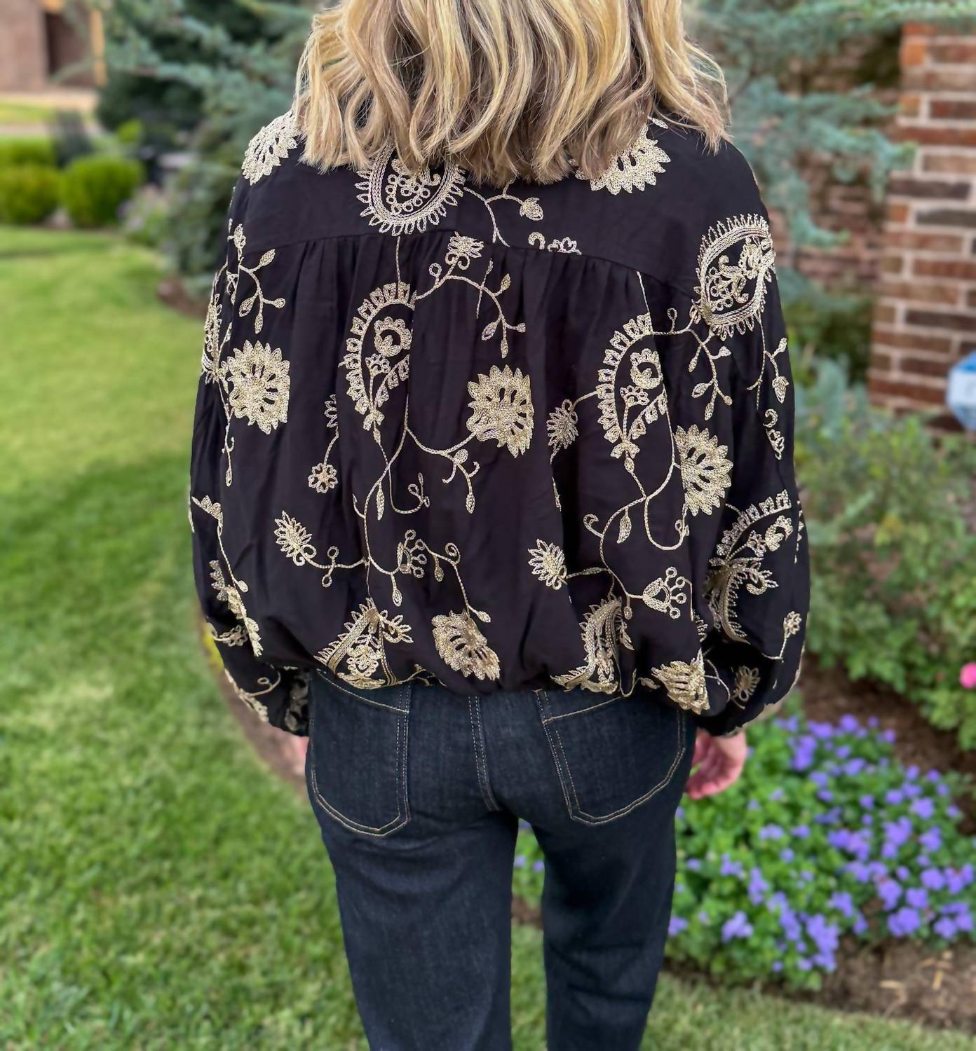 Paisley-Windjacke