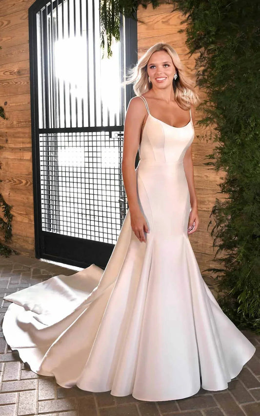 Classic Trumpet Wedding Dress
