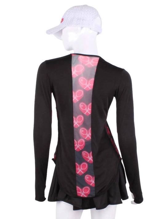 Women's Long Sleeve Heart Tee
