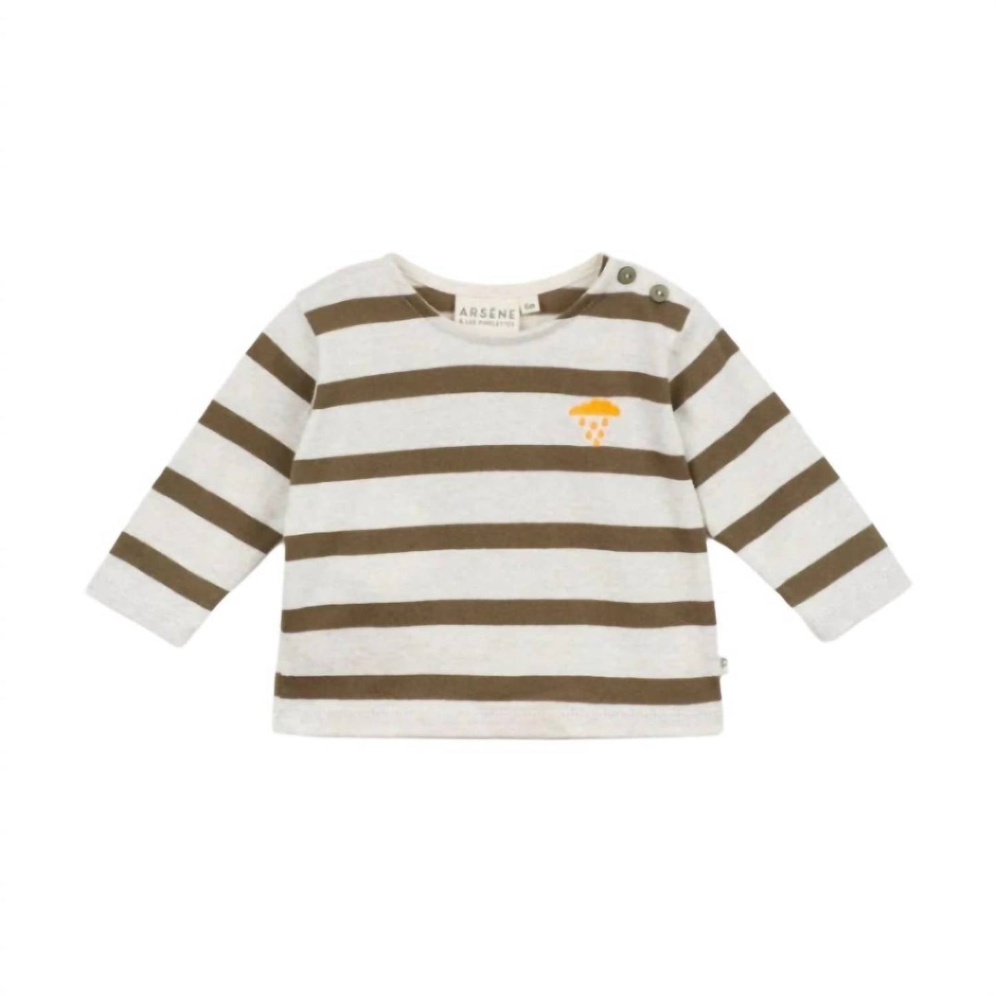 Jungen-Cloud-Marinière-Hemd