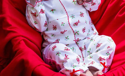 Baby Girls Holly & Bows Cap