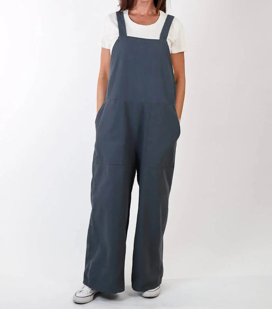 Teak Lola Latzhose mit weitem Bein