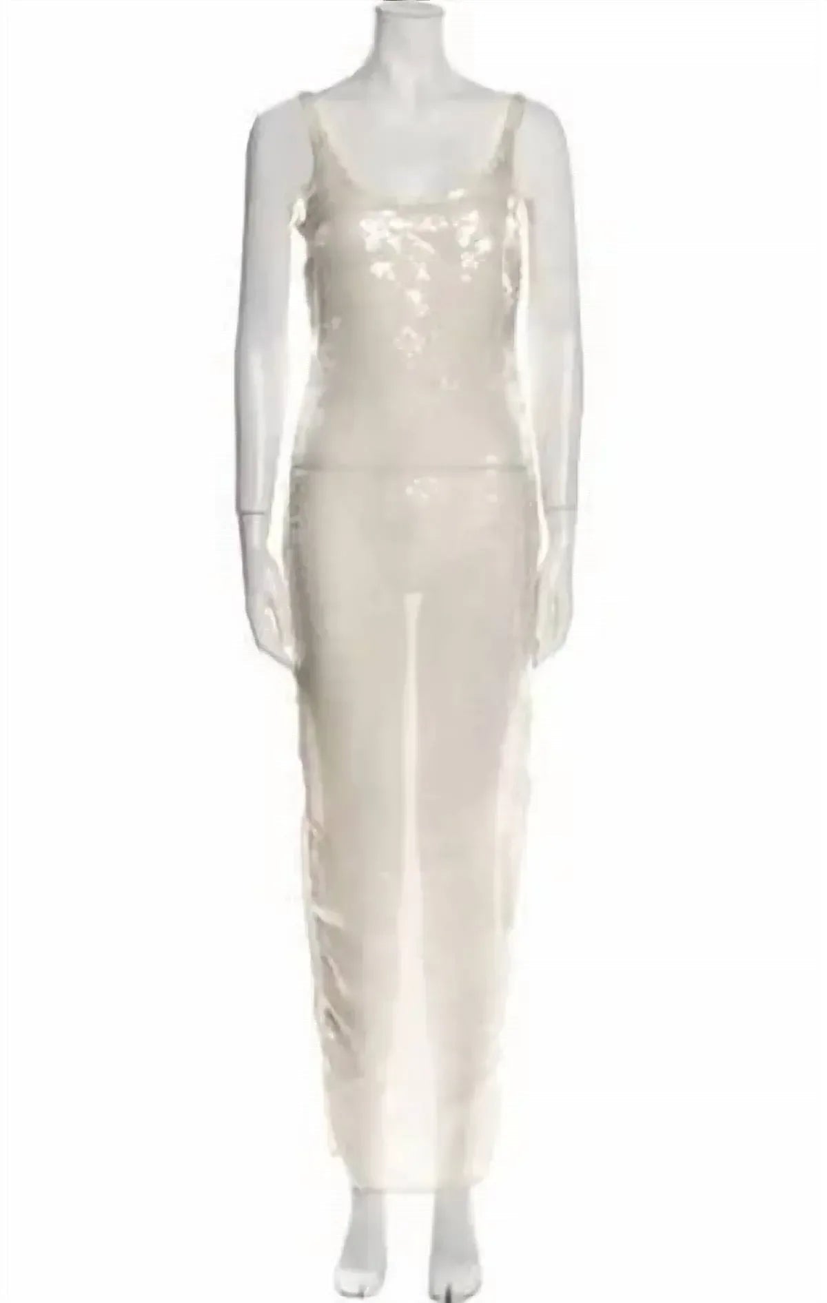 Transparentes Kaia Maxikleid