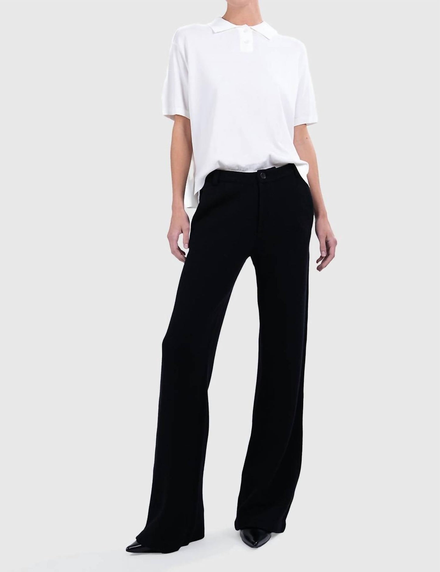 Beatrice Strickhose mit geradem Bein