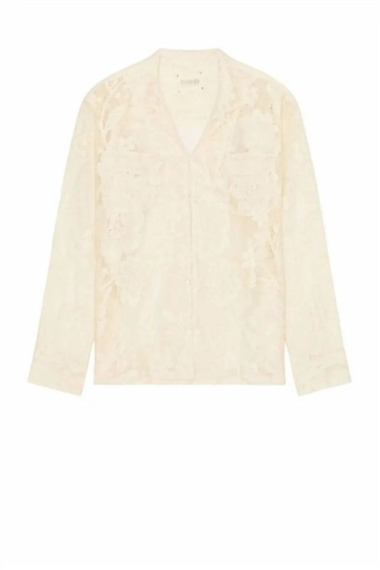 Women's Lace Full Sleeve Shirt