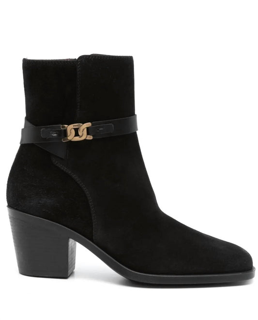 Women's Logo-charm Ankle Boots