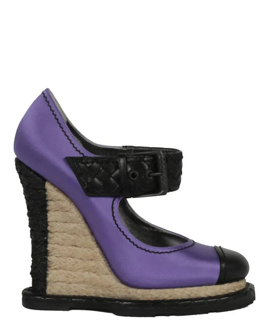 Women's Mary Jane Espadrille Wedge Heel
