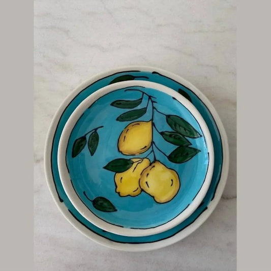 Amalfi Lemon Dinner Plate