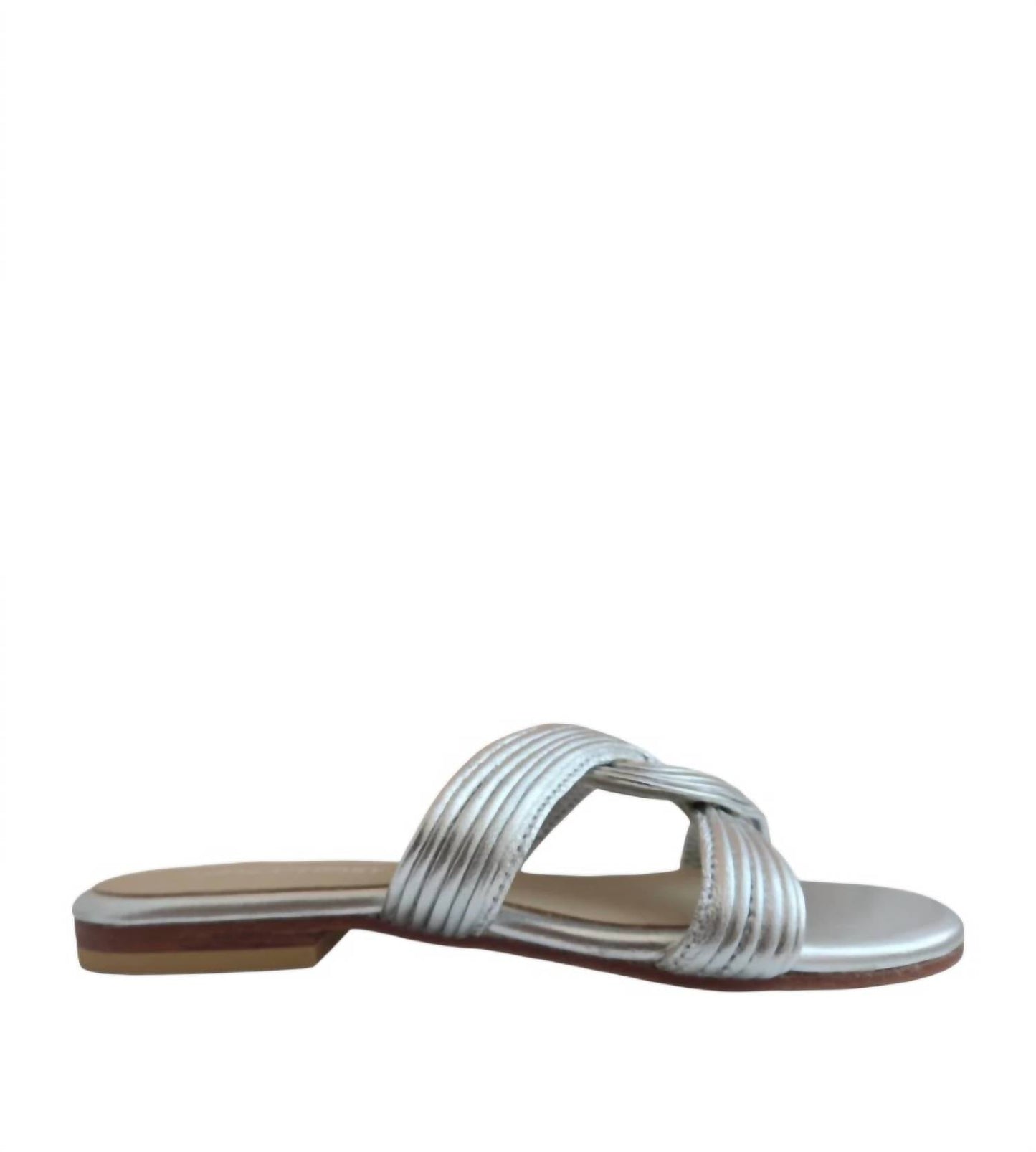 Damen Angela Swirl Leder-Sandalette