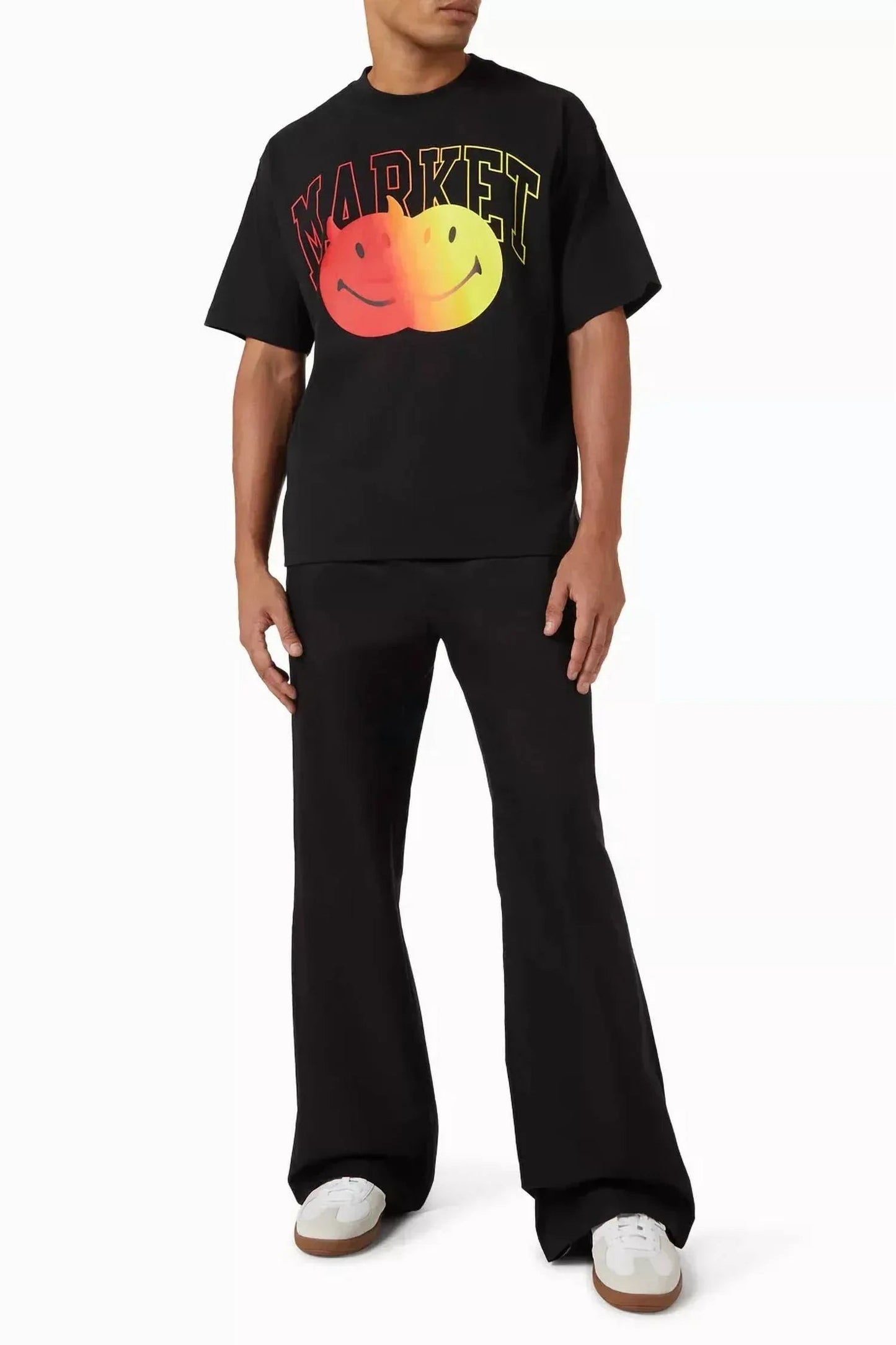Smiley Gut Böse T-Shirt